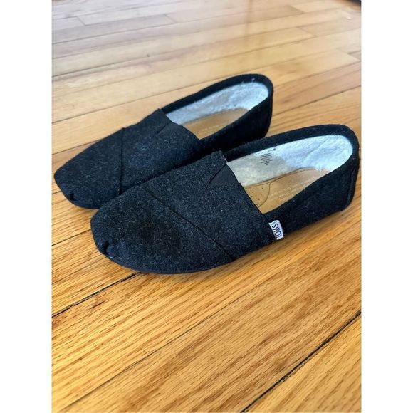 TOMS Alpargata felt with faux fur - Picture 1 of 5